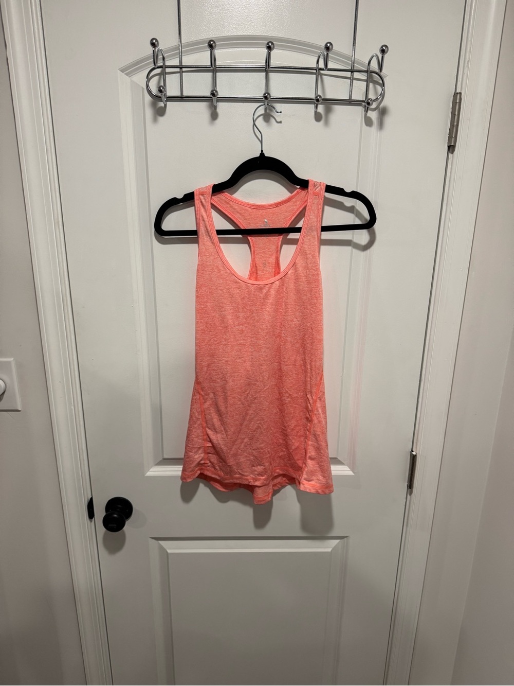 Women's Coral Racerback Performance Tank Top